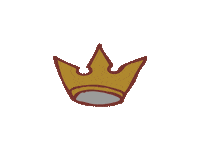 Queen King Sticker