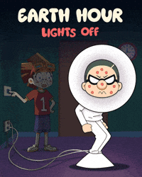 Unplug Climate Change GIF by LK School Daze