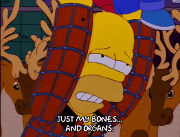 tired homer simpson GIF
