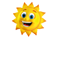 Happy Sun Sticker by ALFREDO ANTUNES