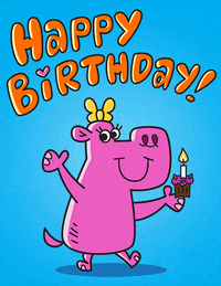 Happy Birthday Celebration GIF by joeyahlbum