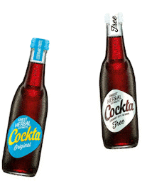 Drink Up Sticker by Cockta