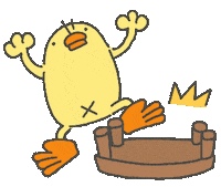 Angry Bird Sticker by ぴょろりんちょ（ひよこ人間ぴよ）
