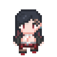 Pixel 8Bit Sticker