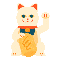 Cat Japan Sticker by klooktravel
