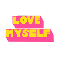 I Love Myself Sticker