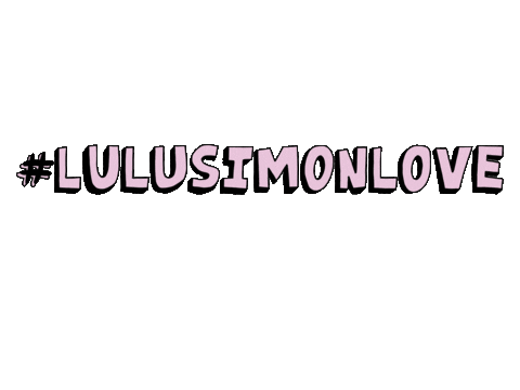 lulusimonstudio lulusimonlove Sticker