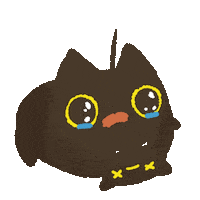 Black Cat Sticker