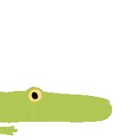 sophiecorrigan kawaii green chocolate alligator Sticker
