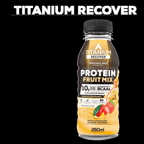 TitaniumNutrition giphygifmaker protein proteina recover GIF