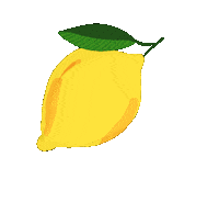 Khadzmulla art food yellow fruit Sticker