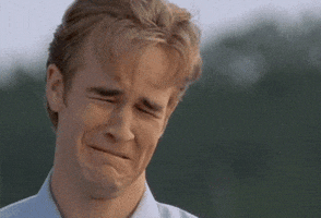 Crying Dawson Classic Reactions GIF by giphydiscovery