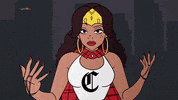 SuperChola animation superhero latina attitude GIF