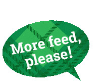 NutrenaFeed hungry speech bubble horse feed nutrena Sticker