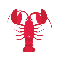 Lobster Aruna Sticker by arunaindonesia
