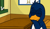 penguin smile GIF by Estudios Animeco
