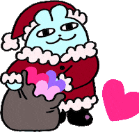 I Love You Hearts Sticker by Holler Studios