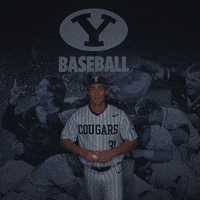 Sport Baseball GIF by BYU Cougars