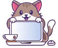Cat Pet Sticker by Petlebi