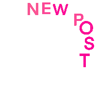 New Post Sticker