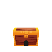 Treasure Chest Golf Sticker by Parkdean Resorts