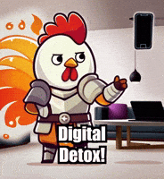 Digital Detox Phone Addiction GIF by Zorooster