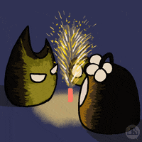 Happy New Year GIF by Black Pants Game Studio