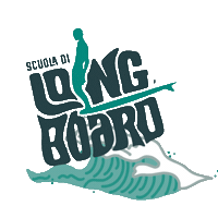 scuoladilongboard beach top sea online Sticker