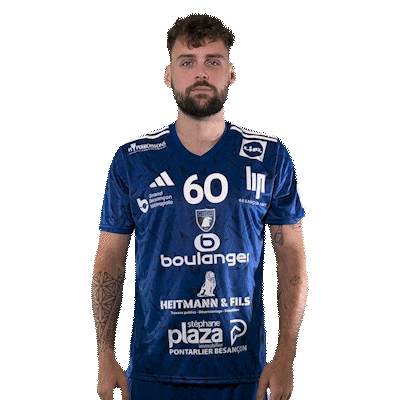 Celebration Hand Sticker by GRAND BESANÇON DOUBS HANDBALL