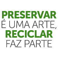 Reciclagem Chromo Sticker by Chromoplast Embalagens