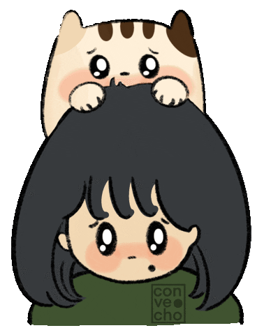 convecho giphyupload cat girl eyes Sticker