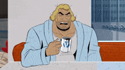Scared The Venture Bros GIF by Adult Swim