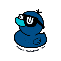 Rubber Duck Sticker by Ultimate Orthodontic Academy