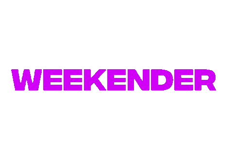 Weekend Radio Sticker by Metro951