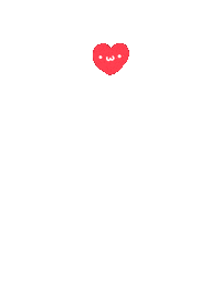 bubblecatt heart kawaii uwu cute heart Sticker