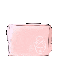 Blushskinstudio cosmetics bag blush skin studio blush cosmetics bag Sticker