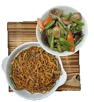 Noodles Vegetables Sticker by RedFarm