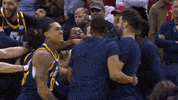 Excited Regular Season GIF by NBA