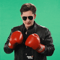 In Your Face Stop GIF by ZDF heute-show