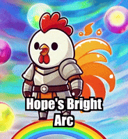 Rainbow Hope GIF by Zorooster