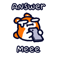 Text Answer Me Sticker
