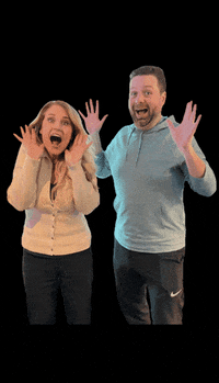 KS95FM party cheers yay sh GIF