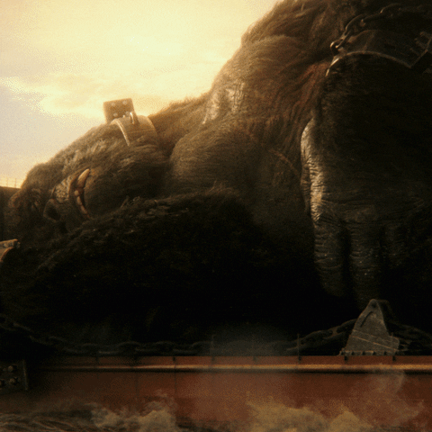 Running Late On My Way GIF by Godzilla vs. Kong