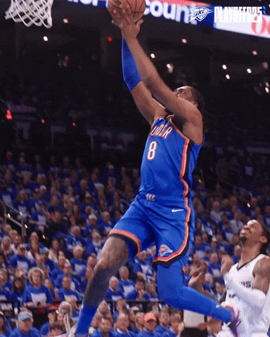 Nba Playoffs Basketball GIF by OKC Thunder