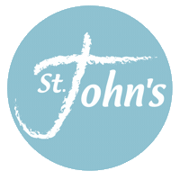 stjohnsorange logo stjohns Sticker