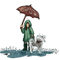 Sad Dog Sticker