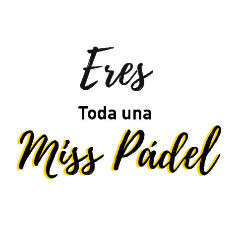 Quote Deporte Sticker by MissPadel