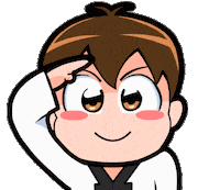 Taekwondo 태권도 Sticker