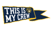 Sport Baseball Sticker by Milwaukee Brewers