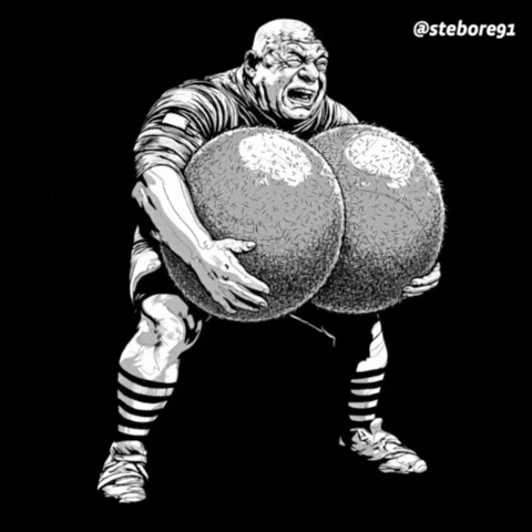 Strongman Bigballs GIF